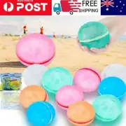 6-36Pcs Reusable Water Balloons Self-Sealing Water Bomb Quick Fill Splash Balls