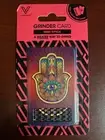 V Syndicate Tobacco Herb Spice Grinder Card Official Hamsa Red License.