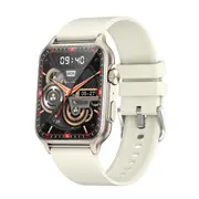 1.96 Inch Ips Screen Smart Watch Supports Bluetooth Calls / Blood Oxygen Monitoring Gold Smart Watches