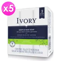 在飛比找博客來優惠-IVORY蘆薈香皂(90g/3.17oz)3顆 x5組