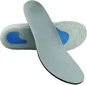Minkissy Shoe Inserts Insoles Eva Sports Insoles Shoe Sole Protectors Arch Support Pads Grey Size 35-40