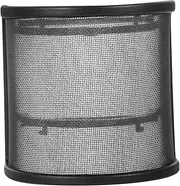 HOMSFOU Bottle Vial Single Tufted Toothbrush Acoustic Soft Pad Car Sunglasses Case Cotton Headband Mirror Bracket Bracket Play Bristle Pop Filter for Microphone Steel Mesh Black