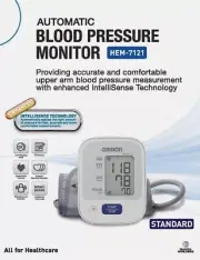 Omron HEM-7121 Standard Upper-Arm Blood Pressure Monitor. USA Seller