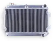 For Mazda RX7 S3 1.3L 13B RE-EGI engine GSL-SE 1984-1985 Aluminum 3-Row Radiator (for: Mazda)