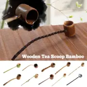 Japanese-style Natural Water Spoon Bamboo Long Handle Table Decor Sauna Scoops