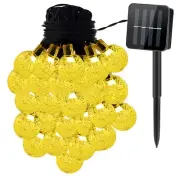 New Solar Globe String Lights, 30 LED Balls, 8 Modes, IP65 Waterproof