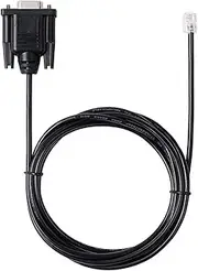 D-sub 9 Pin DB9 Female RS232 Serial to RJ9 4P4C C7 PC Link Configuration Cable for Servotronix CDHD Servo Drive(2.98M)