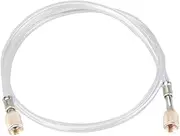 Refrigerant Charging Hose – Car Air Conditioning R134 HVAC 1/4SAE Thread | Durablle 1.5m Length Tube HVAC Hoses | Transparent Fluorinated Tube 600-3000 PSI for Efficient Cooling System Maintenance