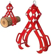 Log Lifting Tongs, Log Tongs, Logging Tools/Tongs, Log Lifter - Superior Grip, Multi-Model Adaptation, Heavy-Duty Steel Claws for Efficient Wood Lifting and Dragging (36 in-4 Claw)