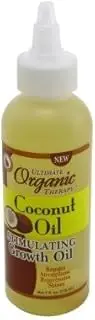 Ultimate Organic Coconut Oil Stimulating Growth Oil 4oz (2 Pack)