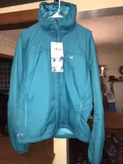 NWT RAB Endurance X Hoodie Pertex Primaloft Hooded Full Zip Jacket UK 16 US XL