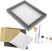 Baby Handprint Footprint Frame Kit Hand and Foot Keepsake Photo Frame Decor for Newborn Nursery