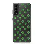 Shamrock / Clover Clear Case for Samsung® S10 S20 S21 S22 S23 S24 / ultra / plus