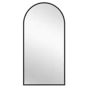 Black Metal Arch Mirror - X Large 100cm x 200cm