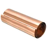 Copper Thin Foil Roll Sheet, 0.05x150x1000mm Pure Copper Foil Sheet