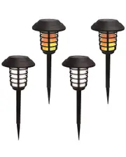 Bell + Howell Solar Powered Pathway Lights - 4 Pack/2 Modes