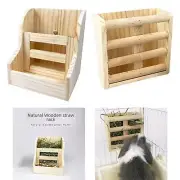 Hay Feeder Rack Chinchilla Hay Food Rack for Guinea Pig Pet Rabbits Small Animal