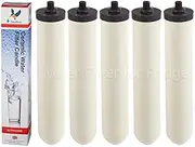 5X Doulton UltraCarb W9123006 Ceramic Drinking Water Filter Cartridge Candle 10"
