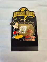 UNIVERSAL STUDIOS THE MAGIC OF DISNEY ANIMATION MICKEY MOUSE ENAMEL PIN BADGE
