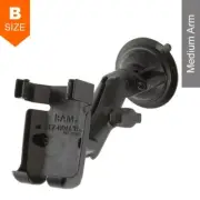 RAM Twist-Lock Suction Cup Garmin GPS 73 GPSMAP 78 Mount Kit 1" Ball