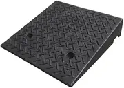 Rubber Threshold Ramp, Ramp for Door for Wheelchair, Height 5 - 20 cm, Threshold Ramps for Doors, Steps for Car, Wheelchair and Motorcycle (50 x 50 x 10 cm)