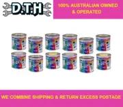 12 X 125ML AUSTRALIAN EXPORT ENAMEL CAN DO PAINT POTS 12 COLORS