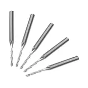 1.5Mm X 12Mm Carbide Flat Nose End Mill Cutter, CNC Router Bits 2 Flute 1/8" Sha
