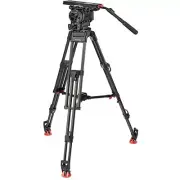 OConnor Ultimate 2560 Fluid Head 60L Mitchell Plate Tripod Mid-Level Spreaders