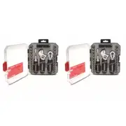 Husky 1/4 In. X 3/8 In. Stubby Ratchet and Socket Set (92-Piece)