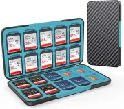 HEIYING Memory Card Case for SD Card and TF Card, Portable SD Card Holder SD SDH