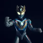 Ultraman Decker Dynamic Type. Lightning Action Figure. BANDAI. 7inches