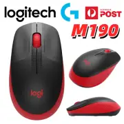 LOGITECH Wireless Mouse M190 Silent 2.4GHz Optical Mice Laptop PC USB Receiver