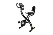Genki Spin X-Bike Magnetic Exercise Bike Upright Recumbent Bicycle 100 Resistance Bluetooth App Heart Rate