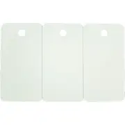 Zebra White PVC 30 mil Cards with 3-Up Breakaway Key Tags for Select Card Printers (500 Cards)