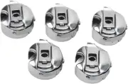 Sewing Machine Bobbin Case, 5Pcs a Set Bobbin Holder Case Strudy Stainless St...