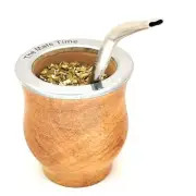 Yerba Mate Cup and Bombilla Set - Handmade in Argentina -Mate Cup set include...