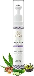 7 Days Under Eye Cream for Dark Circles, Wrinkles, Puffy Eyes, and for all skin types - 15g