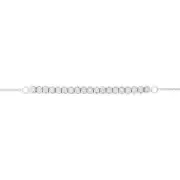 Luminesce Lab Grown 13 Diamonds Bracelet in Sterling Silver