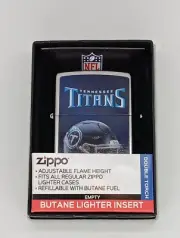 Zippo NFL Tennessee Titans 48449 "Double Torch" refillable Butane Lighter