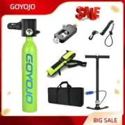 0.5L Mini Scuba Tank Dive Diving Underwater Breath Device Cylinder Oxygen D set