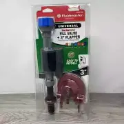 Fluidmaster K-400H-040 PerforMAX Fill Valve and 3-Inch Flapper Toilet Repair