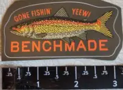 #6 - Benchmade Knives Gone Fishin' Series Vinyl Decal Sticker Shot Show 2024