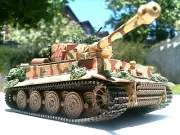 Corgi Tiger I Tank German Army, Kurt Sowa & Michael Wittman Belgium 1944 1:50