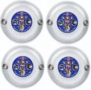 Slippery Racer Christmas Vacation Griswald Snow Saucer Disc Sled - Pack of 4