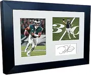 Kitbags & Lockers 12x8 A4 Jalen Hurts Eagles Super Bowl LIX 59 Winners Autographed Signed Photo Photograph Picture Frame American Football Poster Gift Triple
