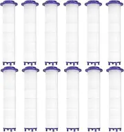 Handheld Turbo Fan High Pressure Vortex Shower Head Filter Set of 10