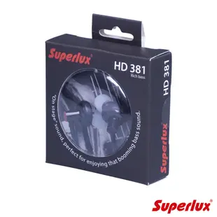 Superlux HD381/HD381B/HD381F 系列 耳道式耳機 【又昇樂器.音響】