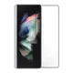 Metal-Slim Samsung Galaxy Z Fold 3 5G 封面副螢幕 全膠滿版9H鋼化玻璃貼-晶鑽黑