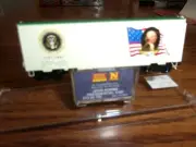 Micro-trains c 074 00 102 N-scale John Adams Presidential Boxcar #1797-1801