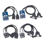 High Compatibility Mini PCIe to USB Interfaces Cable for Computer Accessories